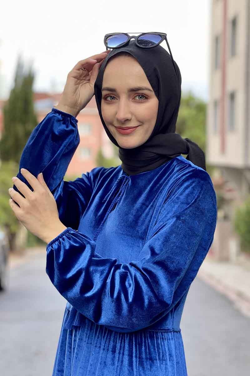 Moda Çizgi Tesettür Elbise