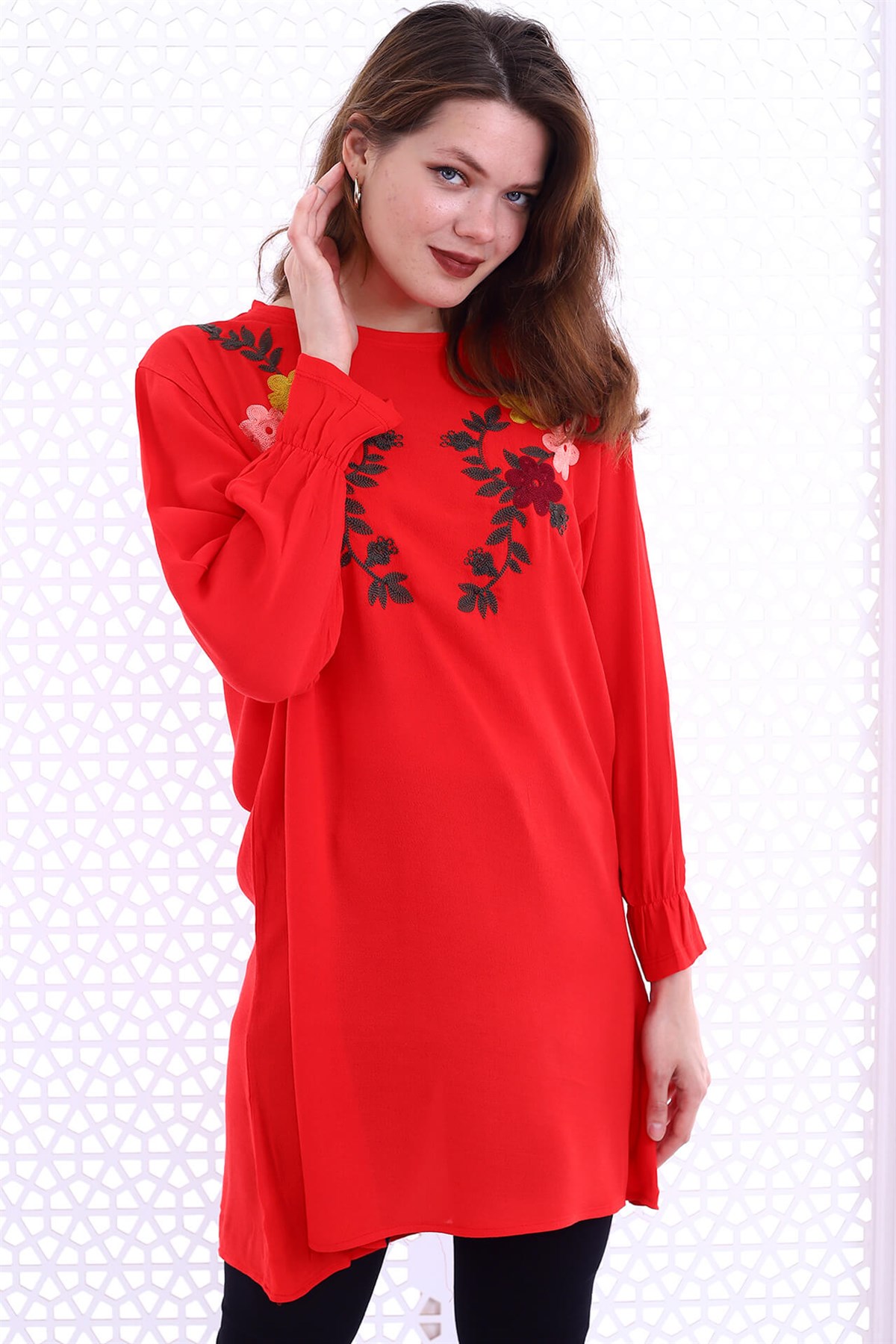 Moda Çizgi Tunik 303011