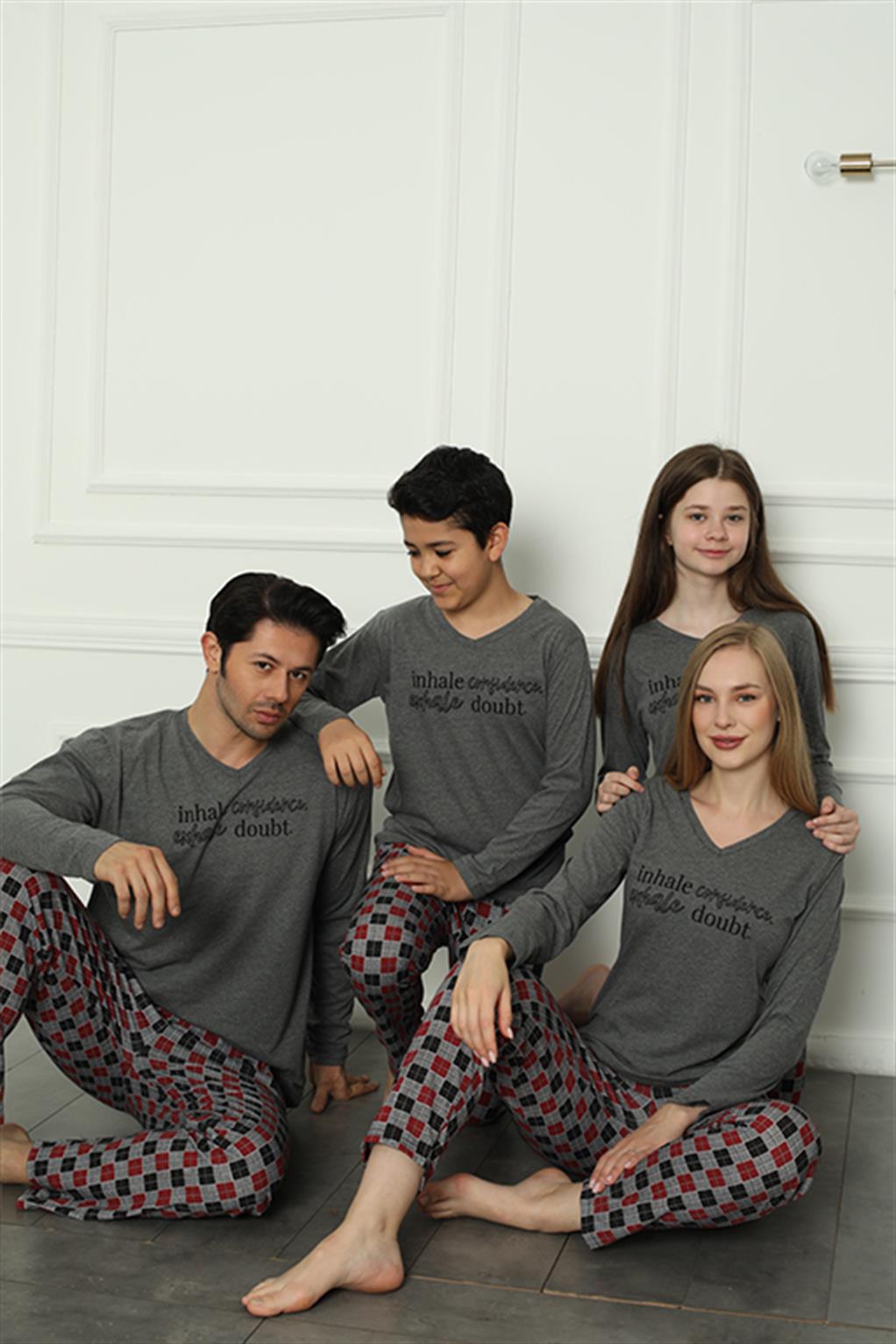 Moda Çizgi Aile Penye Pijama Takım (baba - oğul ) 50112 Ayrı Ayrı Satılır . Fiyatları Farklıdır