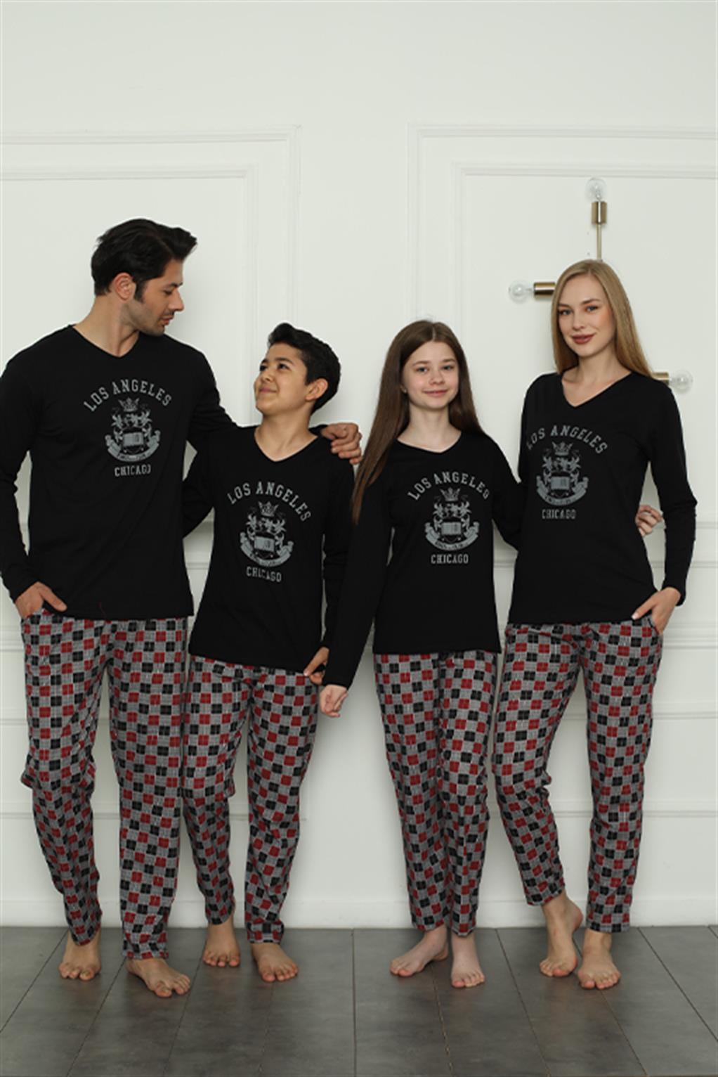 Moda Çizgi Aile Penye Pijama Takım (baba - oğul ) 50111 Ayrı Ayrı Satılır . Fiyatları Farklıdır