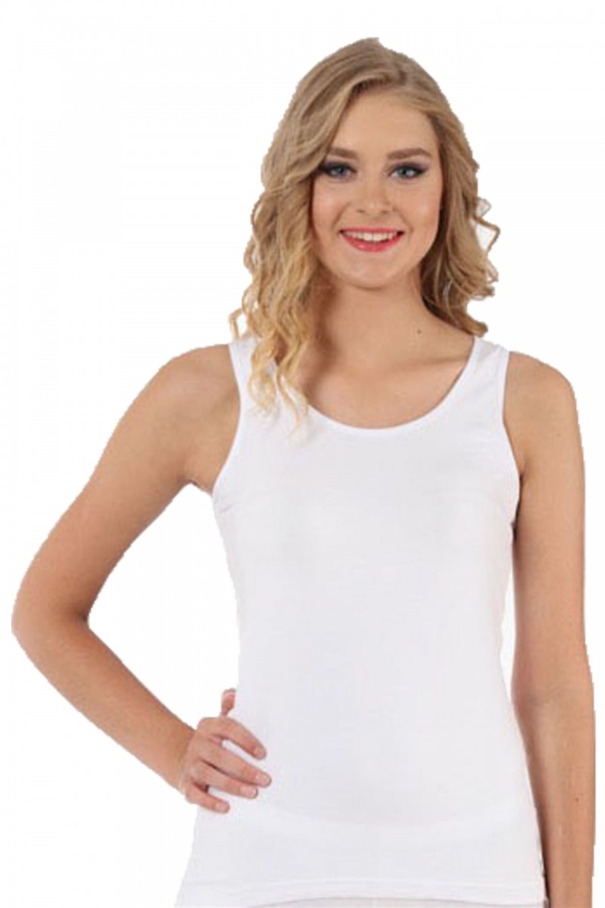Moda Çizgi Bayan Kalın Askılı Body 246