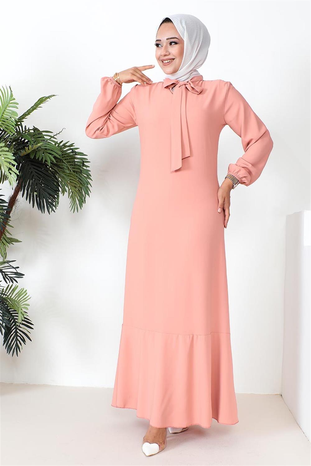 Tesettür Model Elbise PUDRA