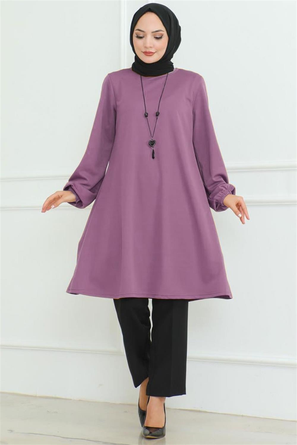 Oversize Tunik LİLA