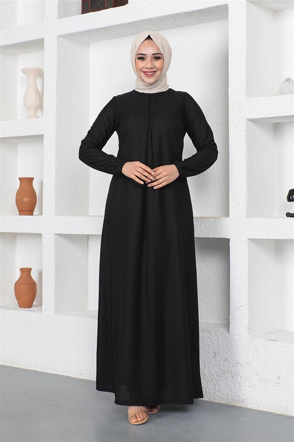 A Pile Model Elbise SİYAH
