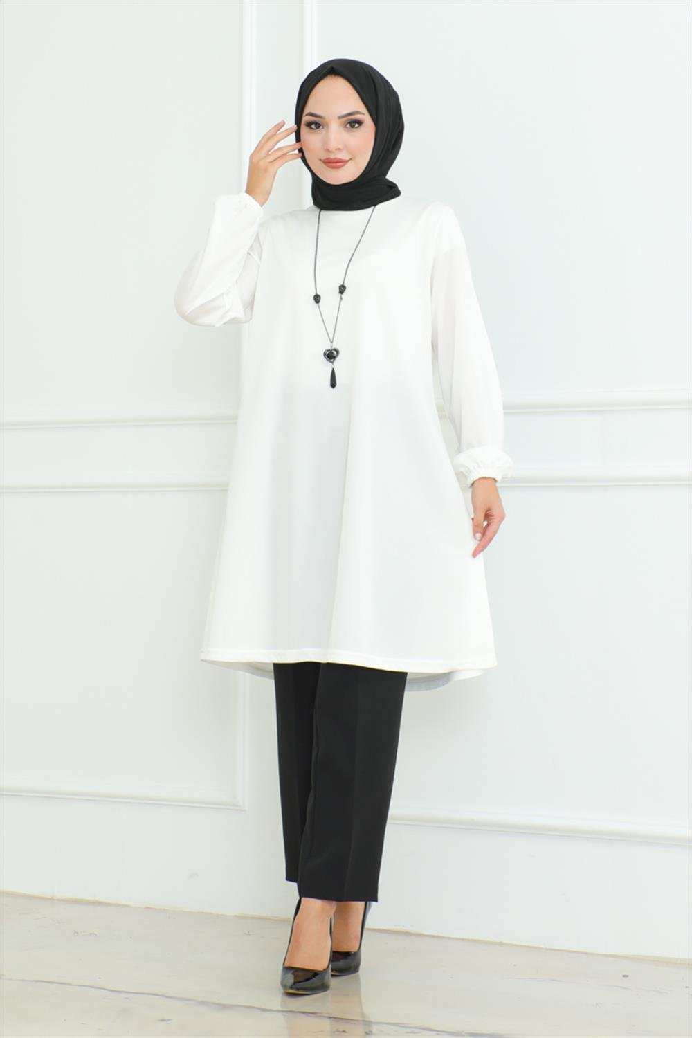 Oversize Tunik BEYAZ