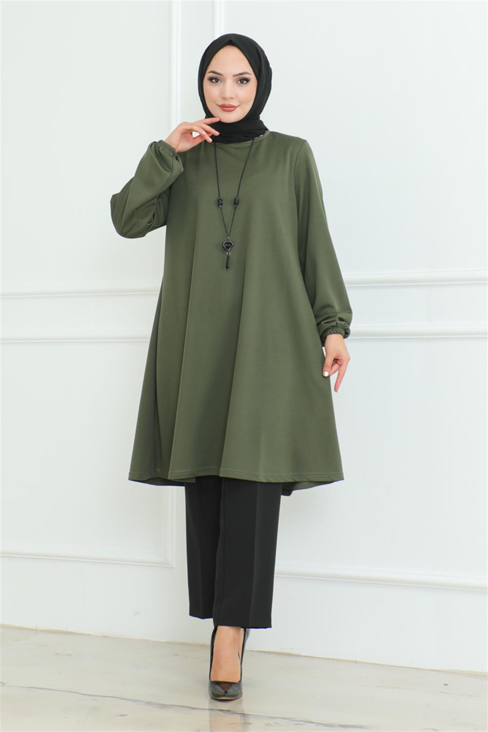 Oversize Tunik HAKİ