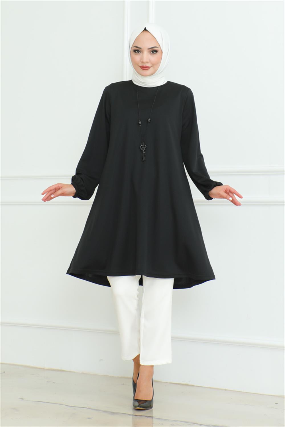 Oversize Tunik SİYAH