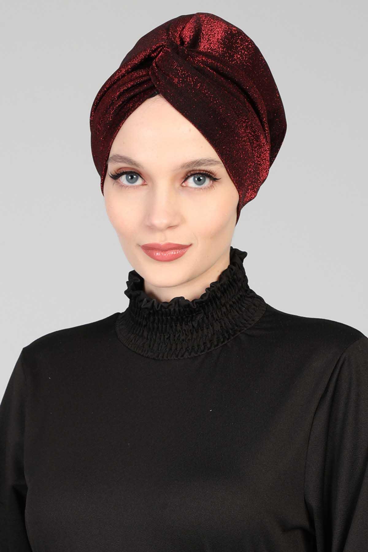 Mihrace Bone Simli,B-4SIM Bordo