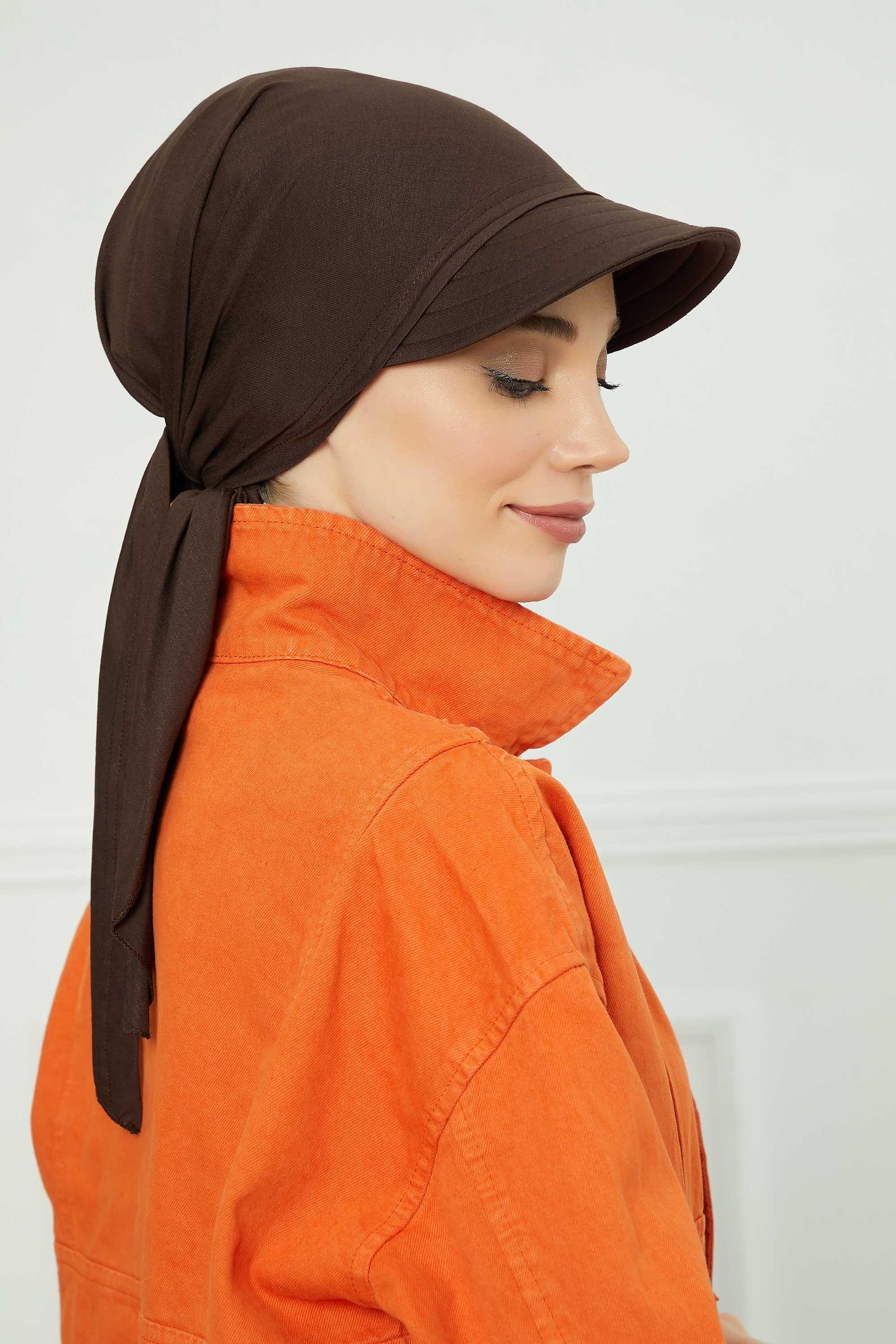 Siperlikli Bandana Bone,B-71 Kahverengi