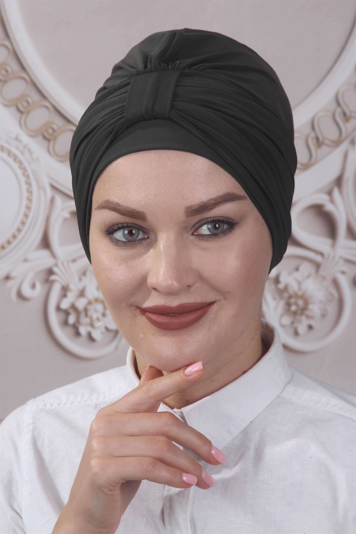 Köprülü Hazır Bone  Haki