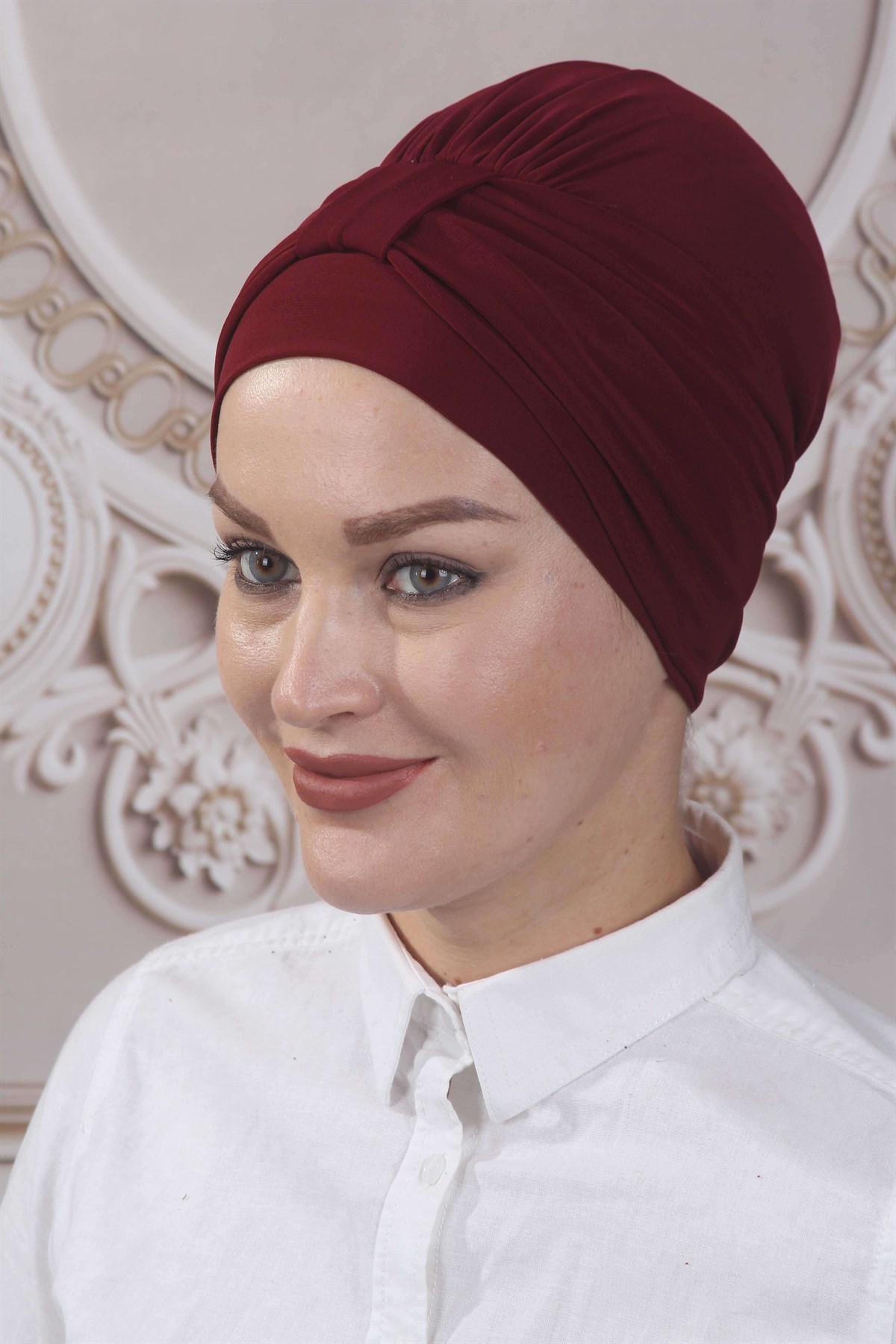 Köprülü Hazır Bone  Bordo