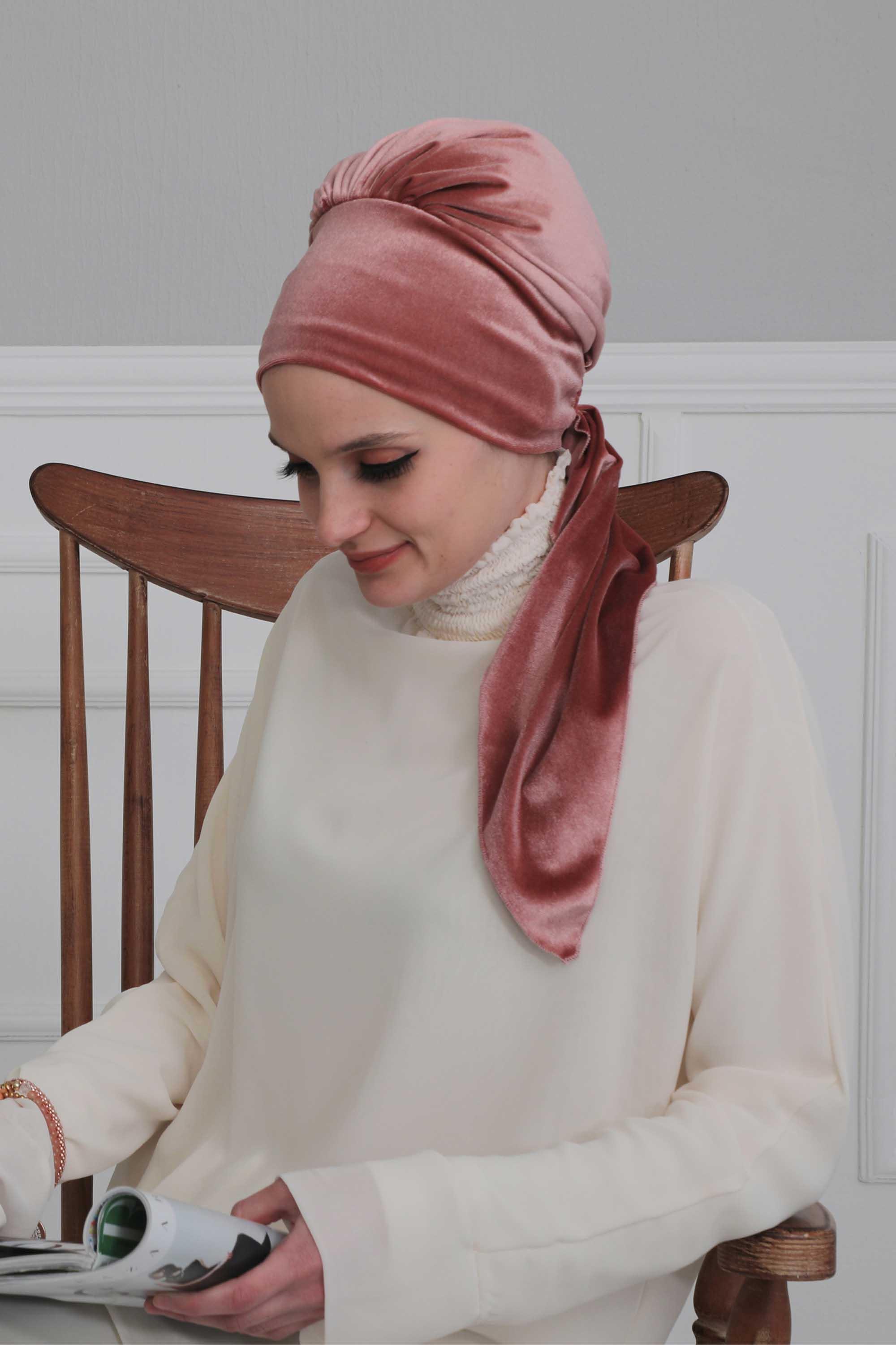Kadife Bone,B-49K Gül Kurusu