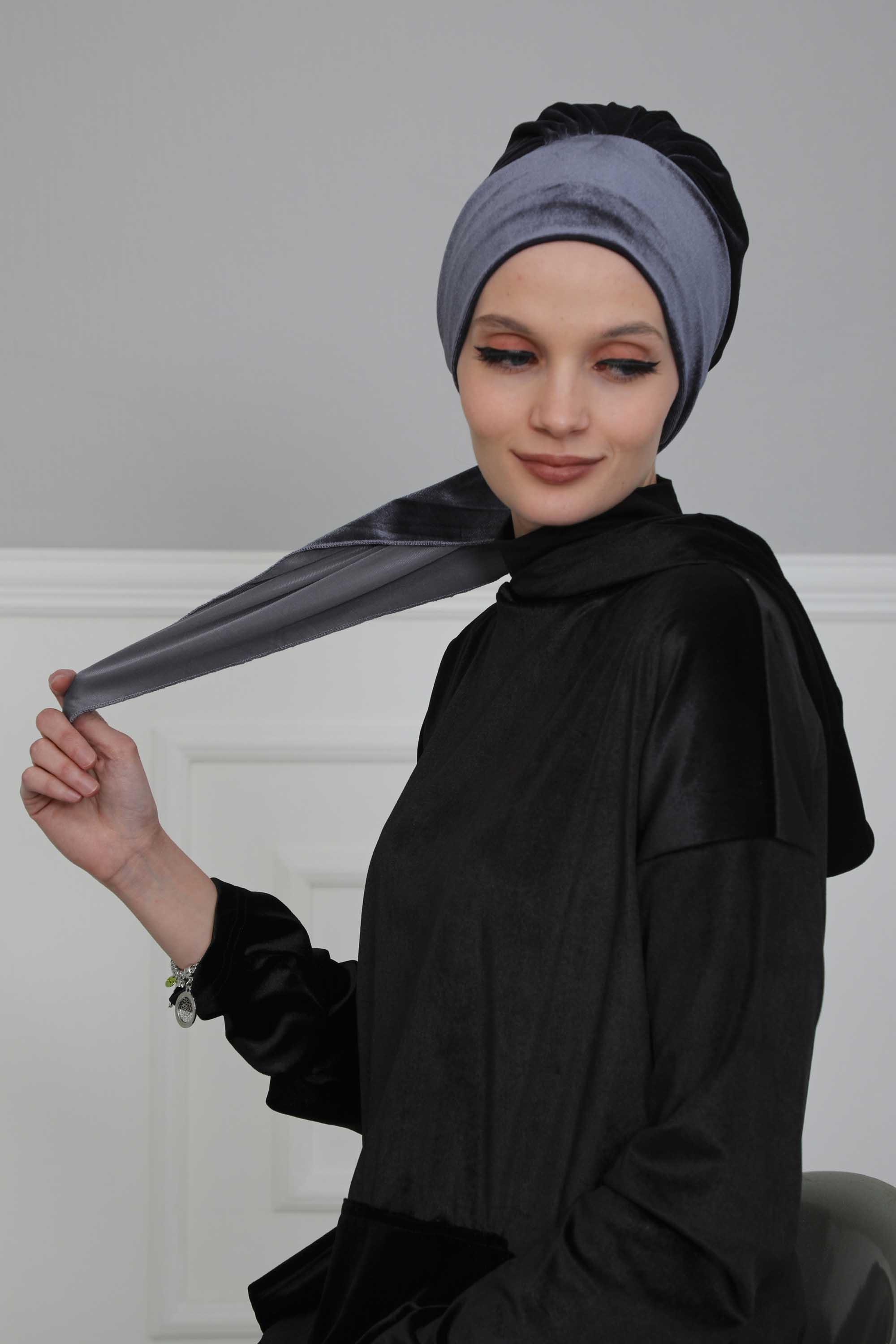 Kadife Bone,B-49K Antrasit