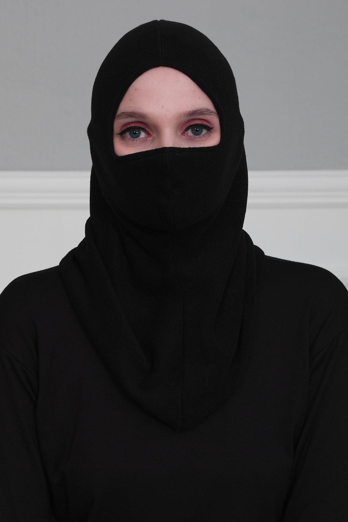 Maskeli Polar Bone,TB-2P Siyah