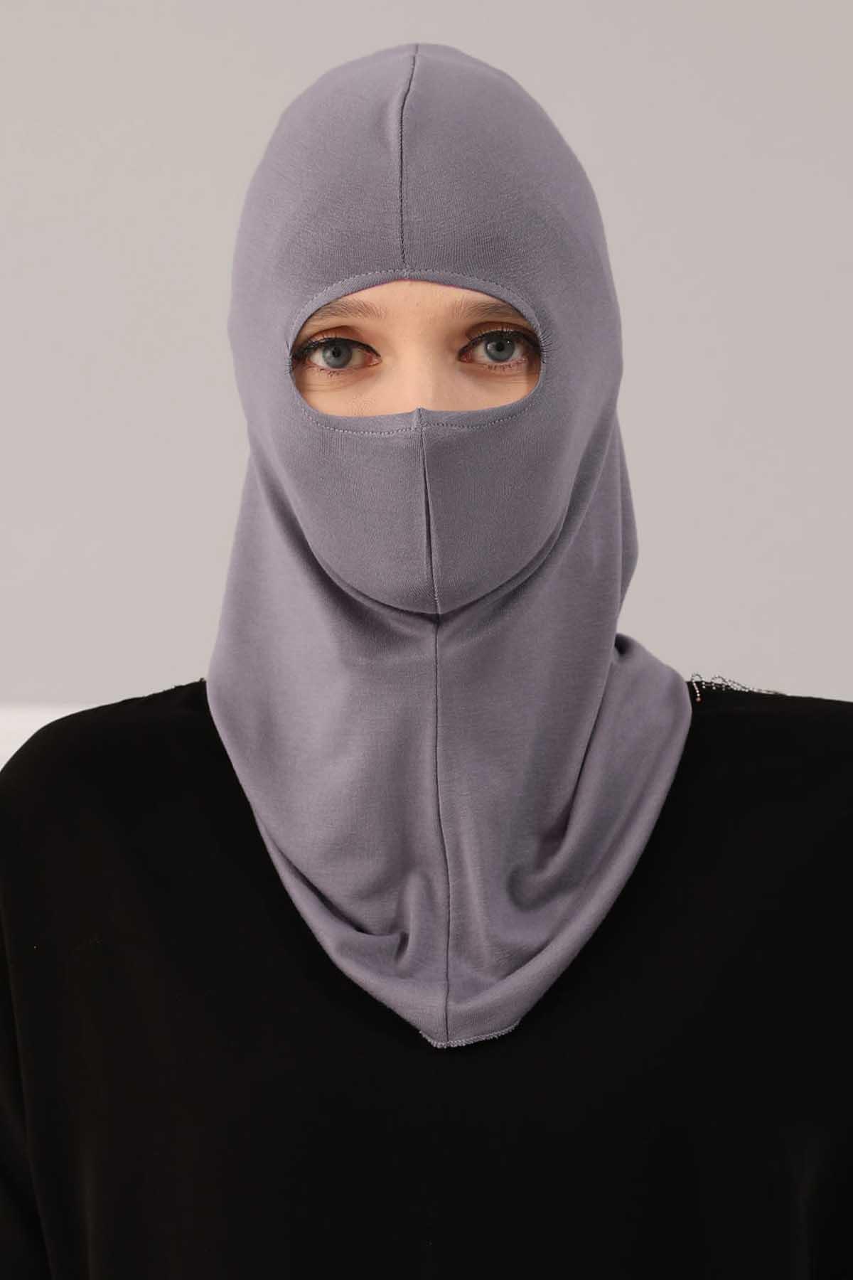 Maskeli Penye Bone,TB-2 Gri