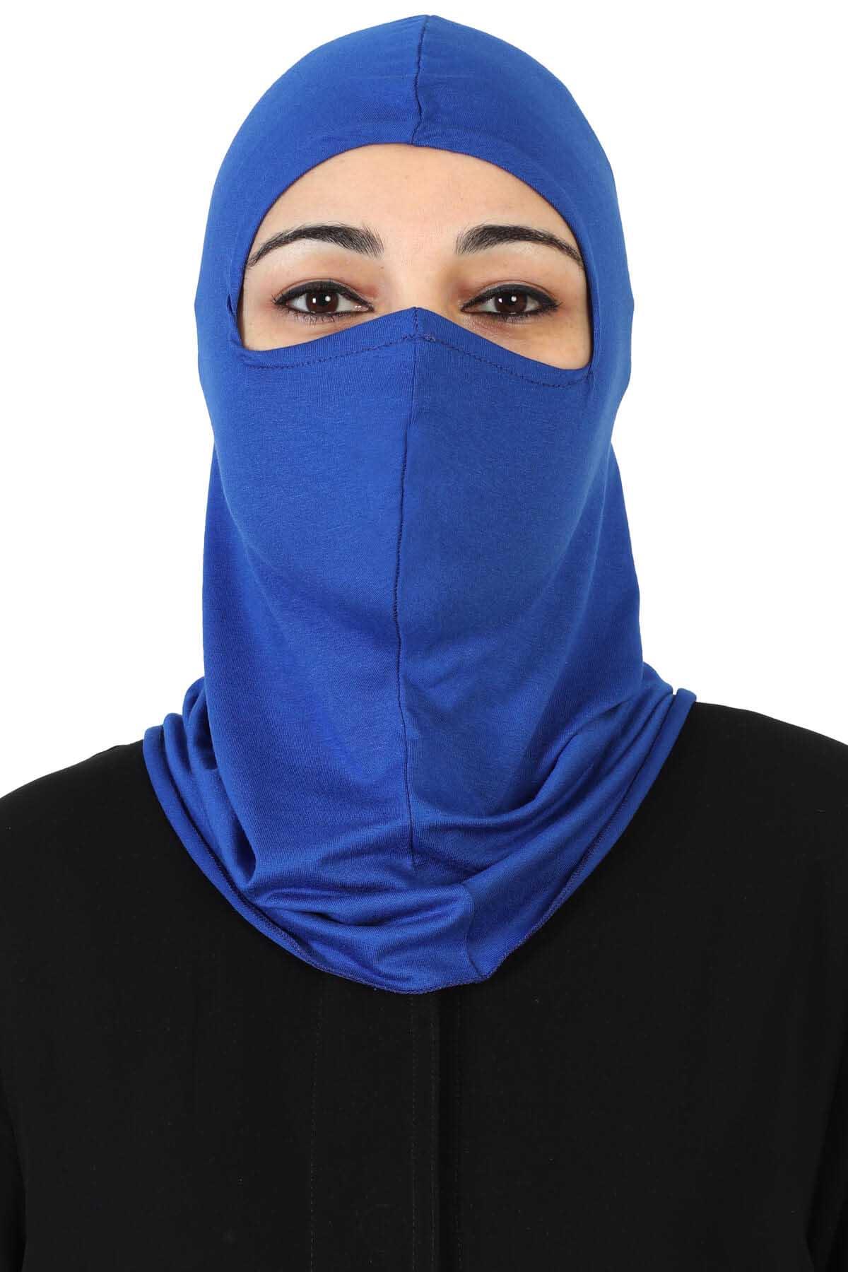 Maskeli Penye Bone,TB-2 Saks Mavisi
