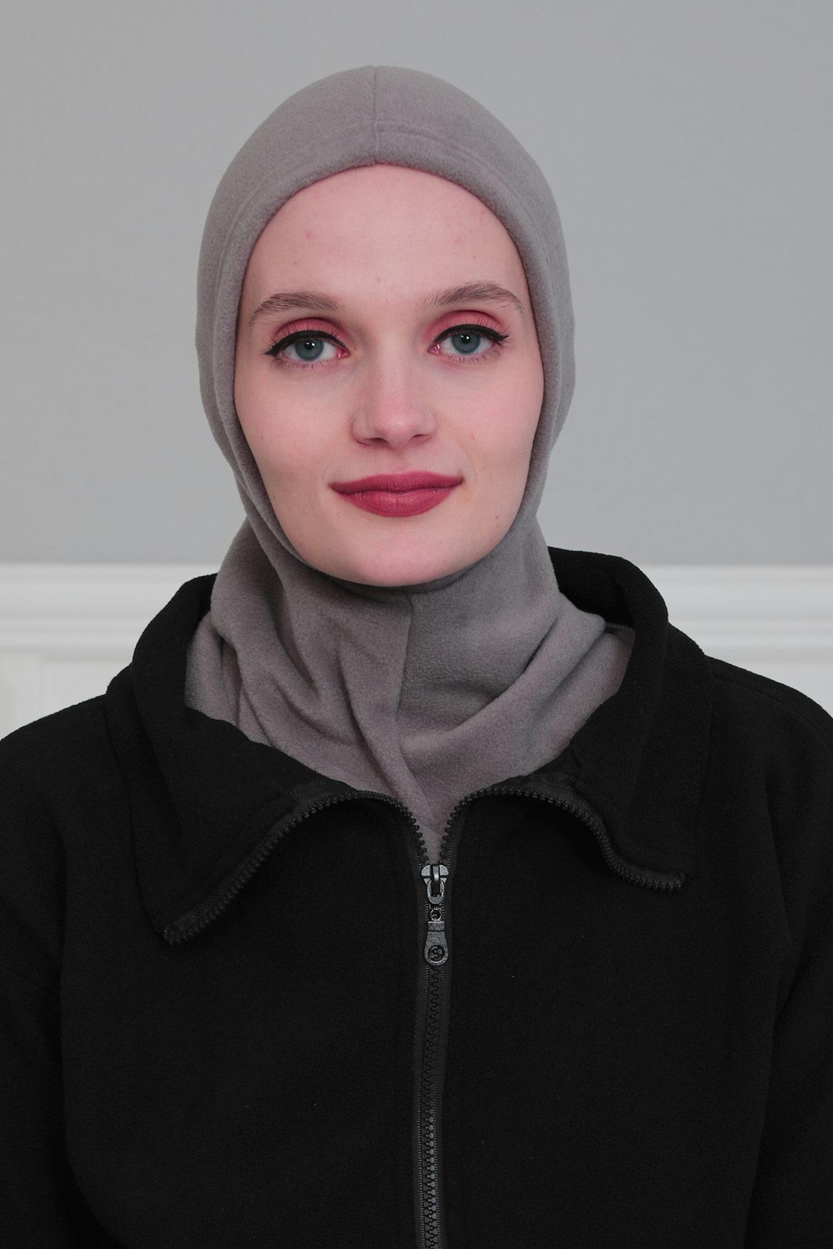 Tesettür Polar İç Bone,TB-1P Gri