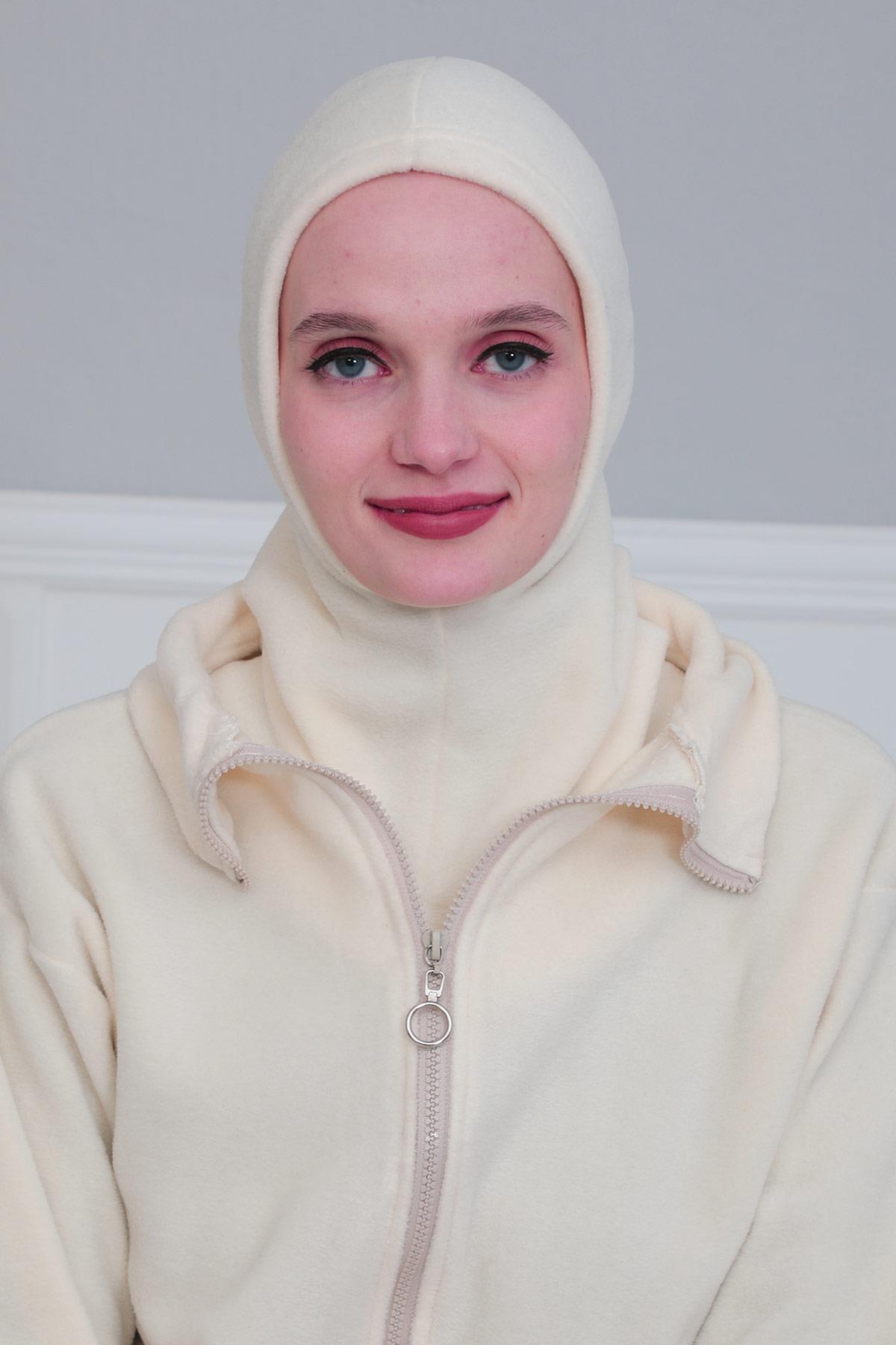 Tesettür Polar İç Bone,TB-1P Krem