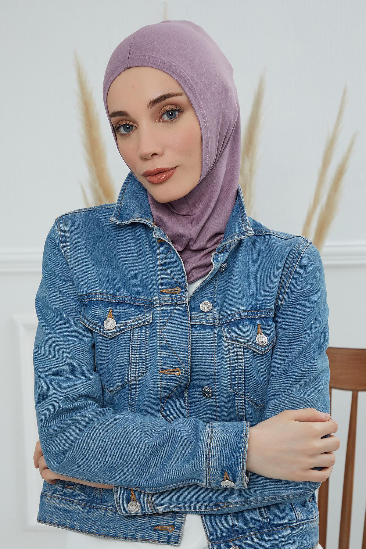 Tesettür İç Bone,TB-1 Lila