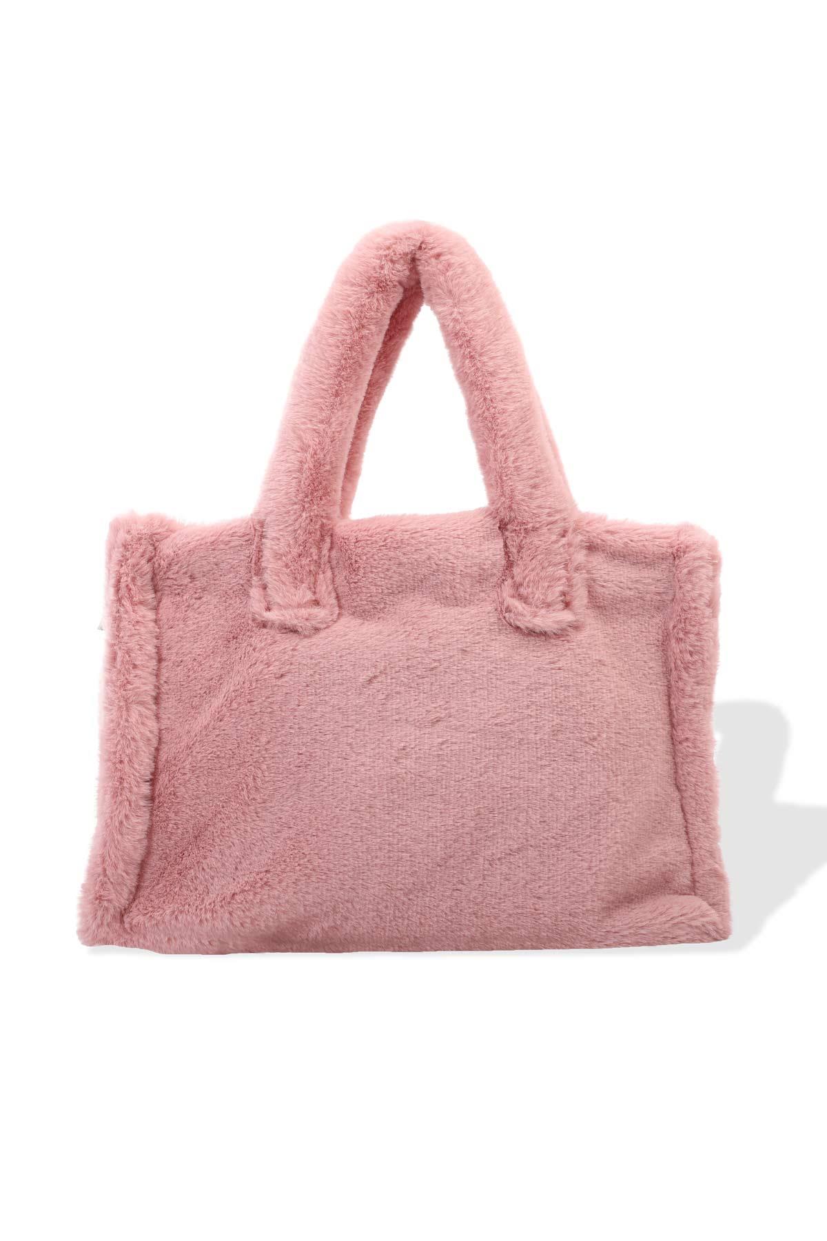 Mini Peluş Çanta,CE-3 Pudra