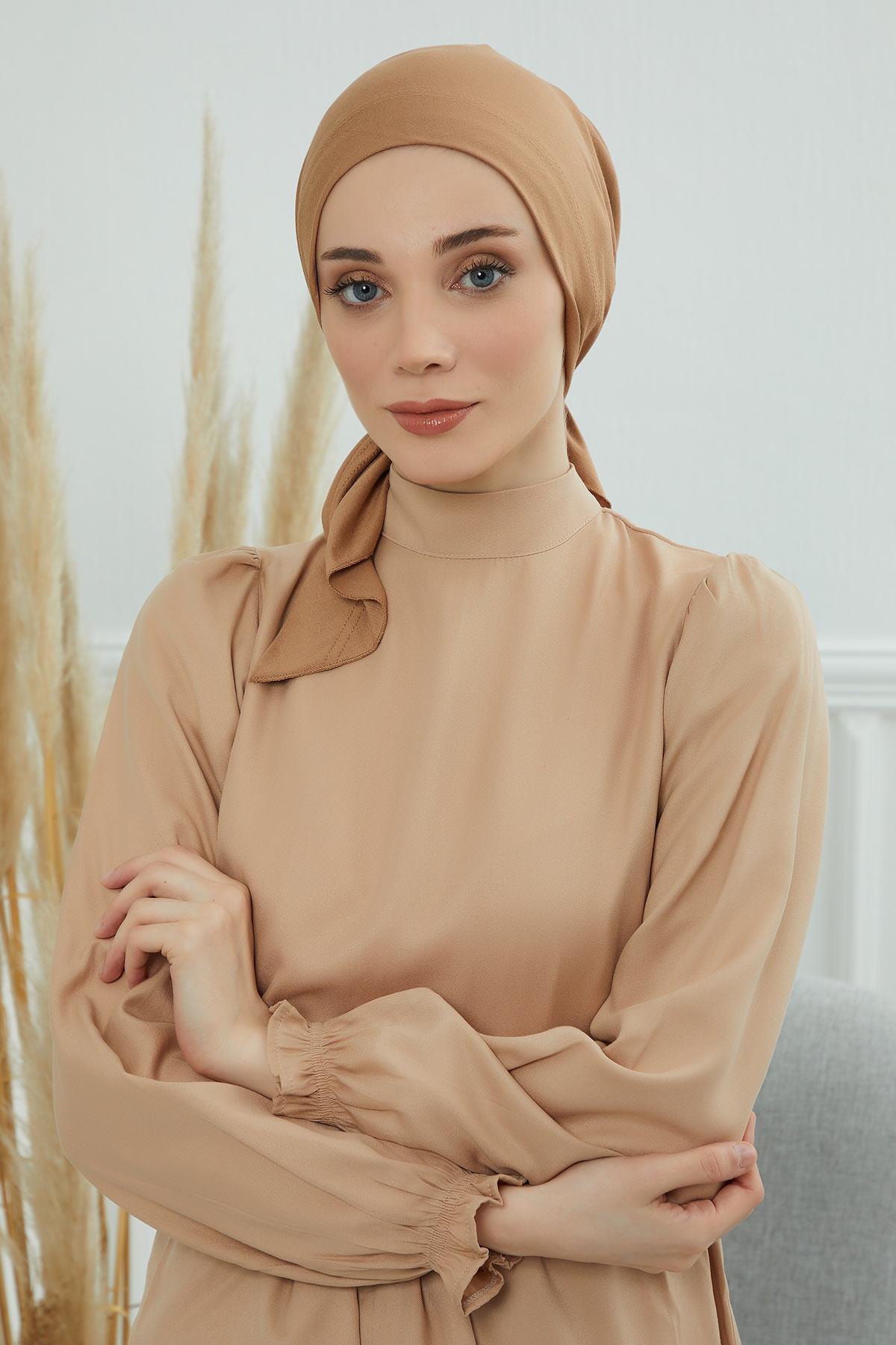 Bandana,B-45 Açık Kahverengi