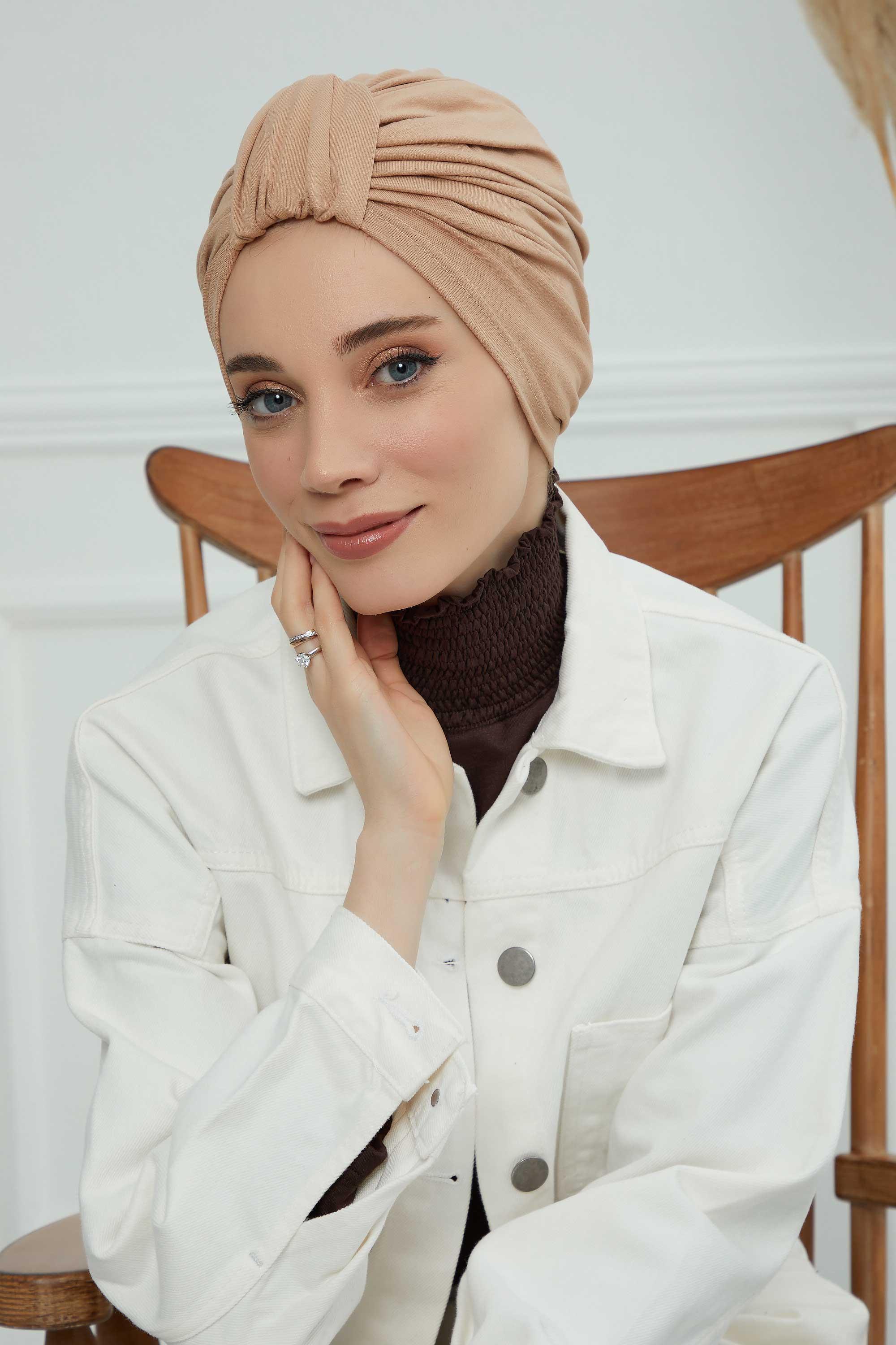 Penye Bone,B-68 Açık Kahverengi