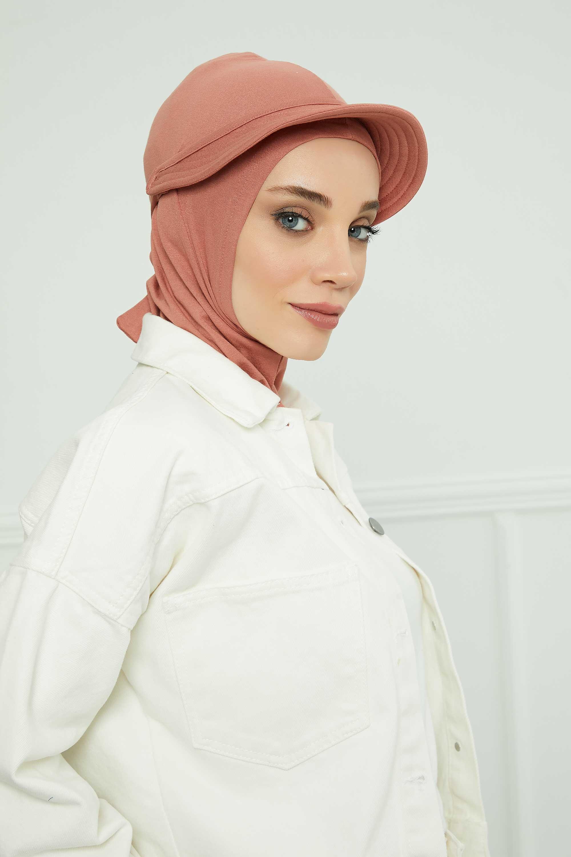 Siperlikli Penye Bone,B-75 Somon