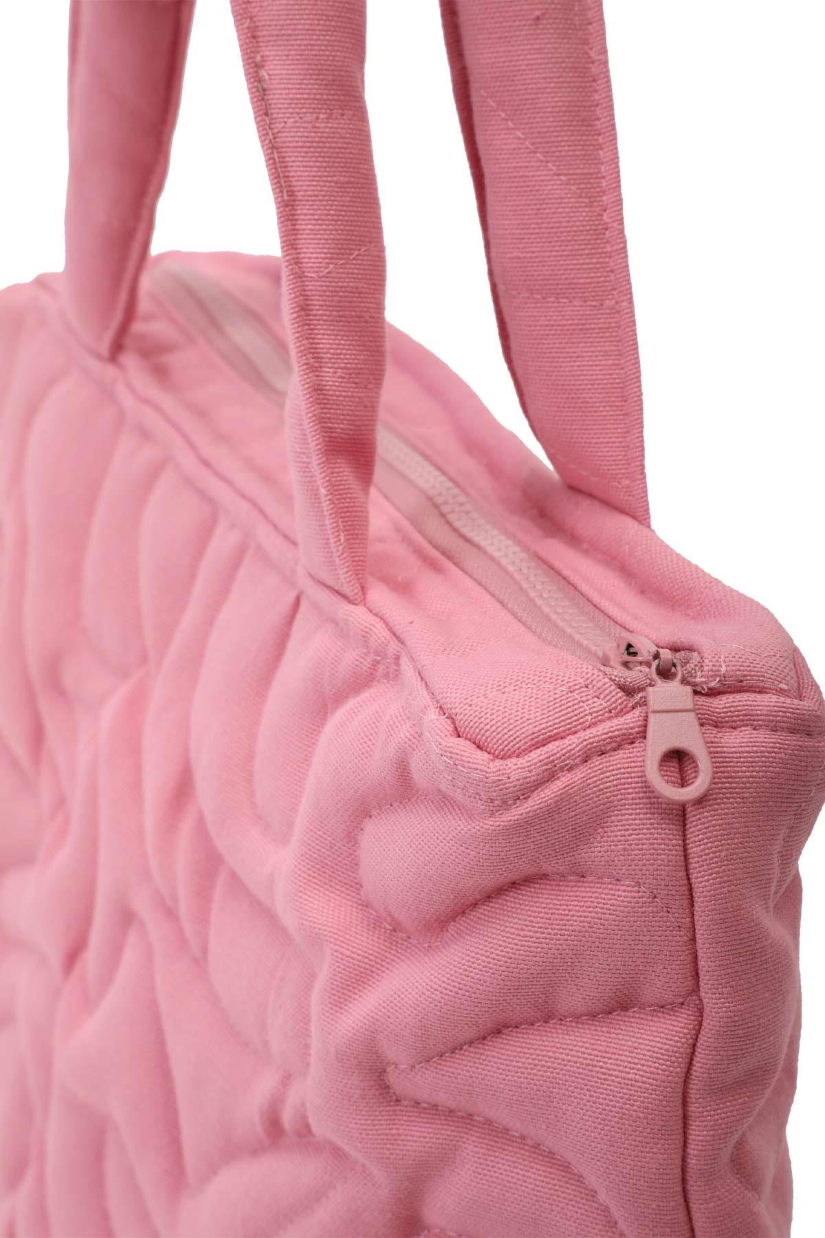Fermuarlı Omuz Çantası,CK-16 Pembe