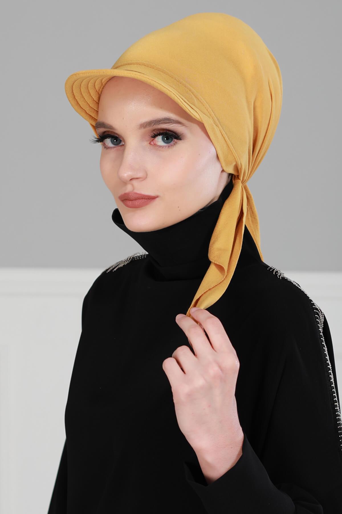 Siperlikli Bandana,B-40 Hardal Sarısı