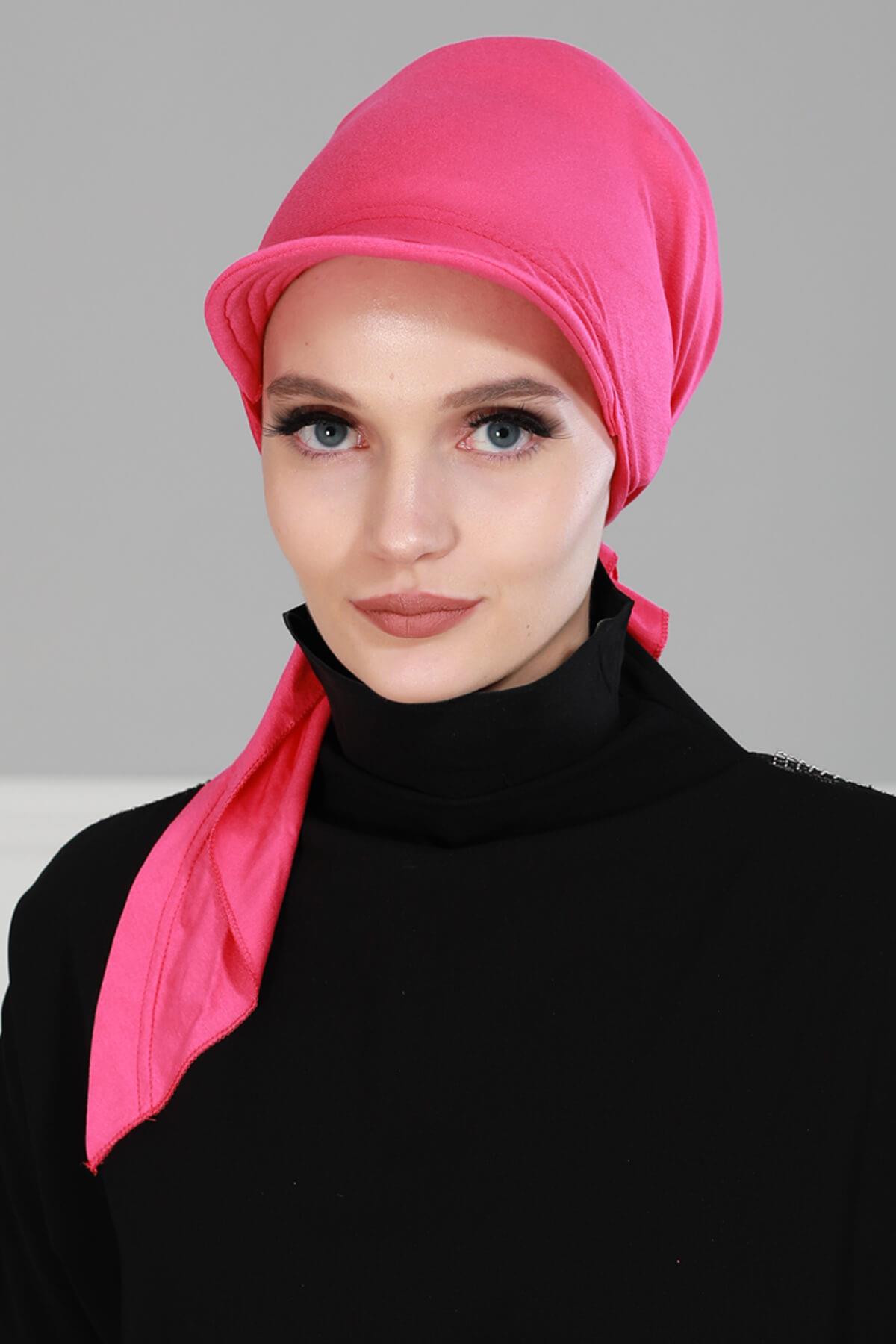 Siperlikli Bandana,B-40 Fuşya