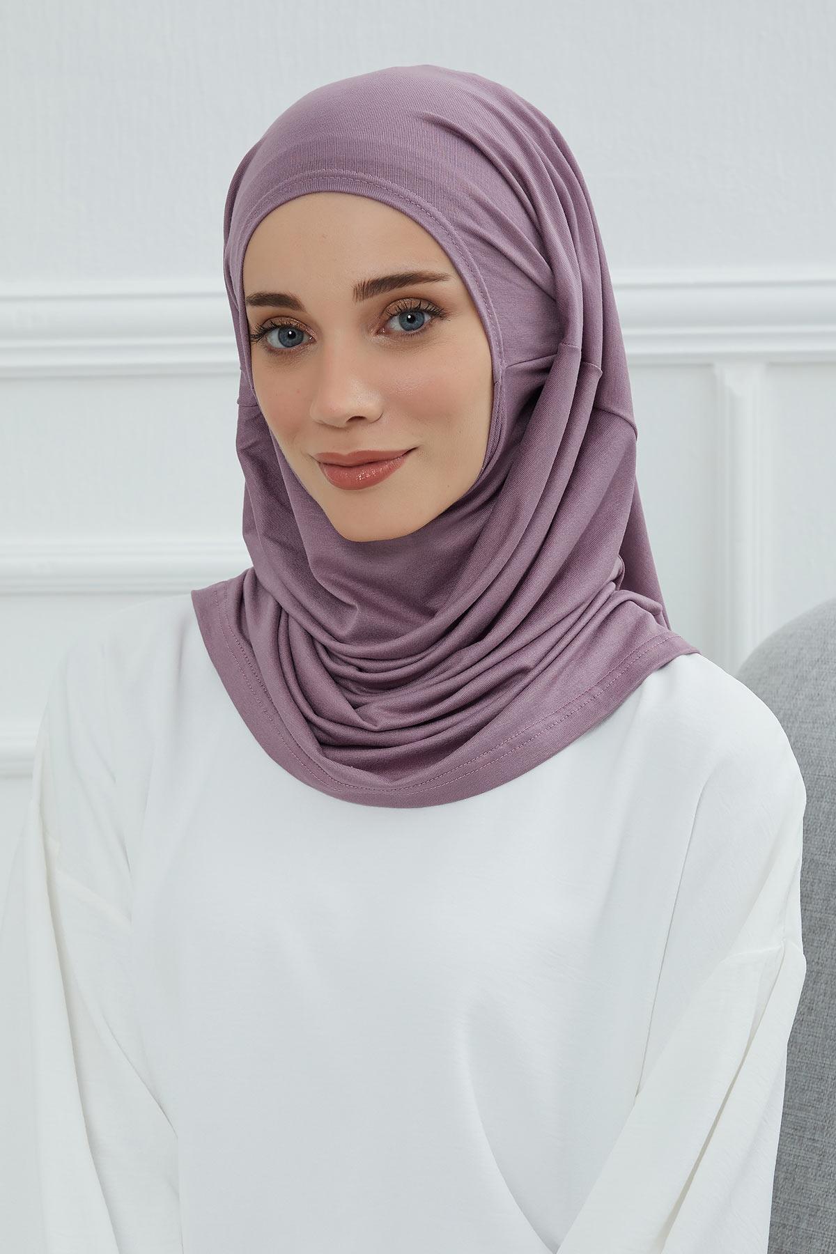 Tasarım Penye Bone,B-33 Lila