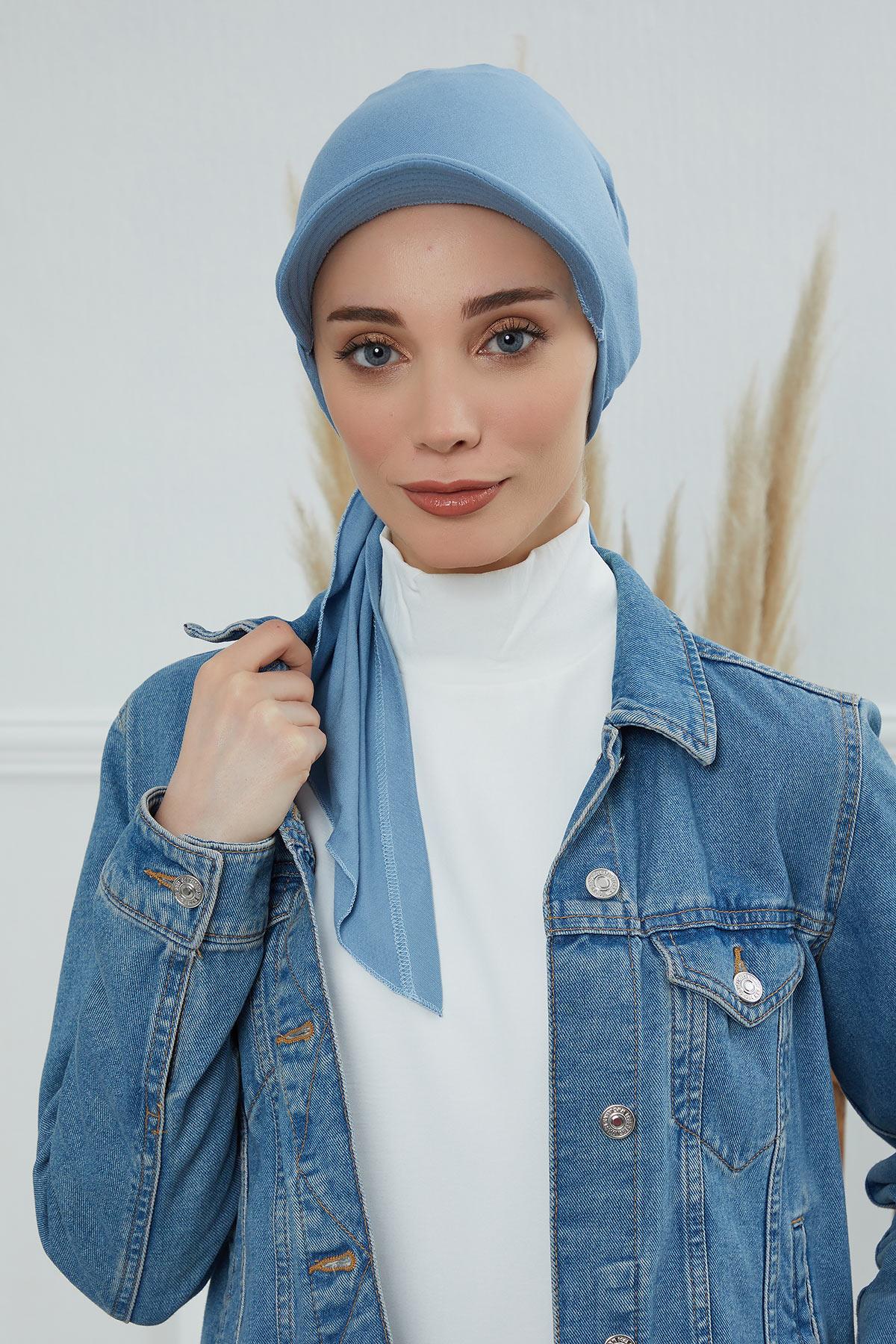 Siperlikli Bandana,B-40 Mavi