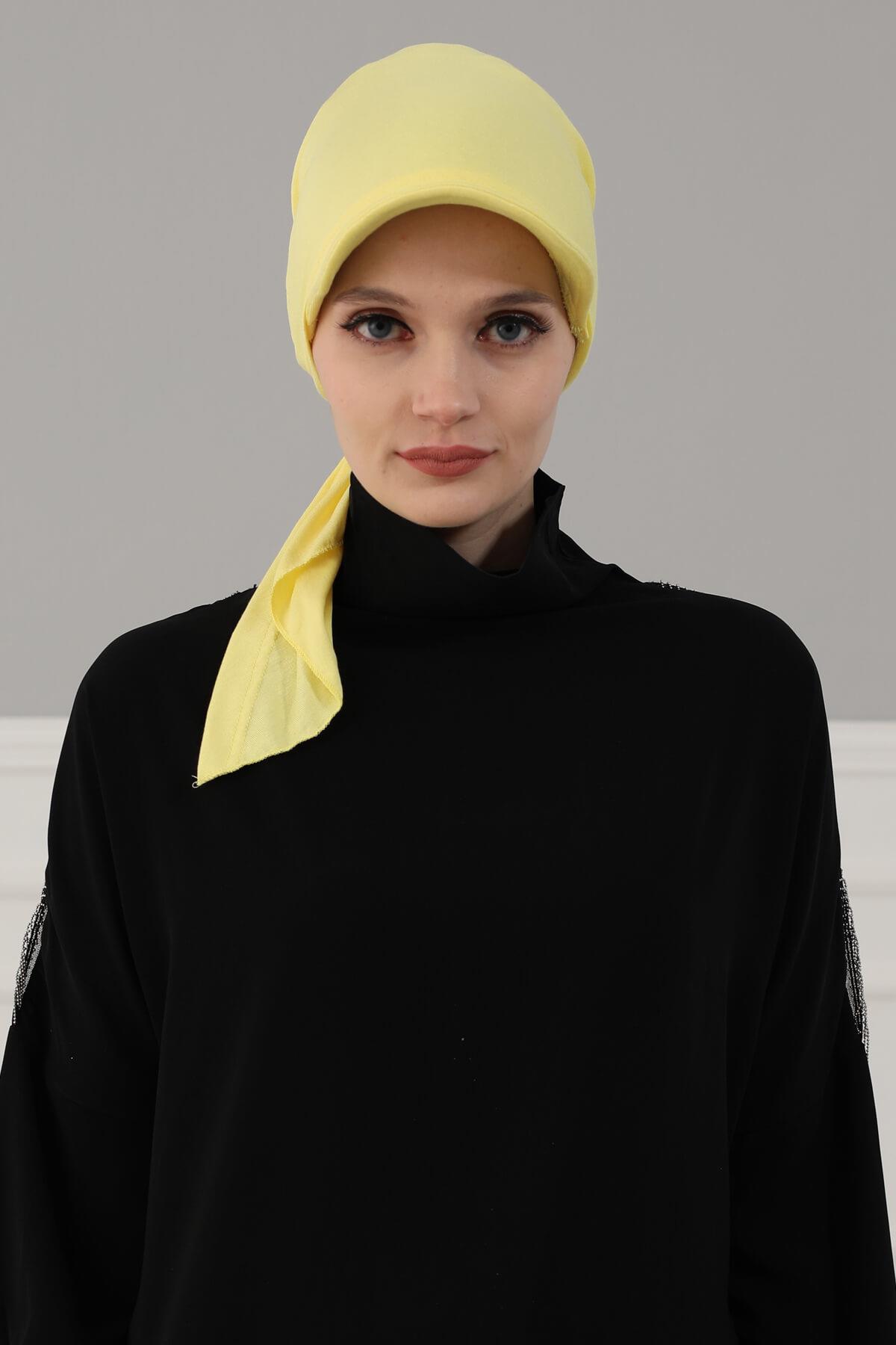 Siperlikli Bandana,B-40 Sarı