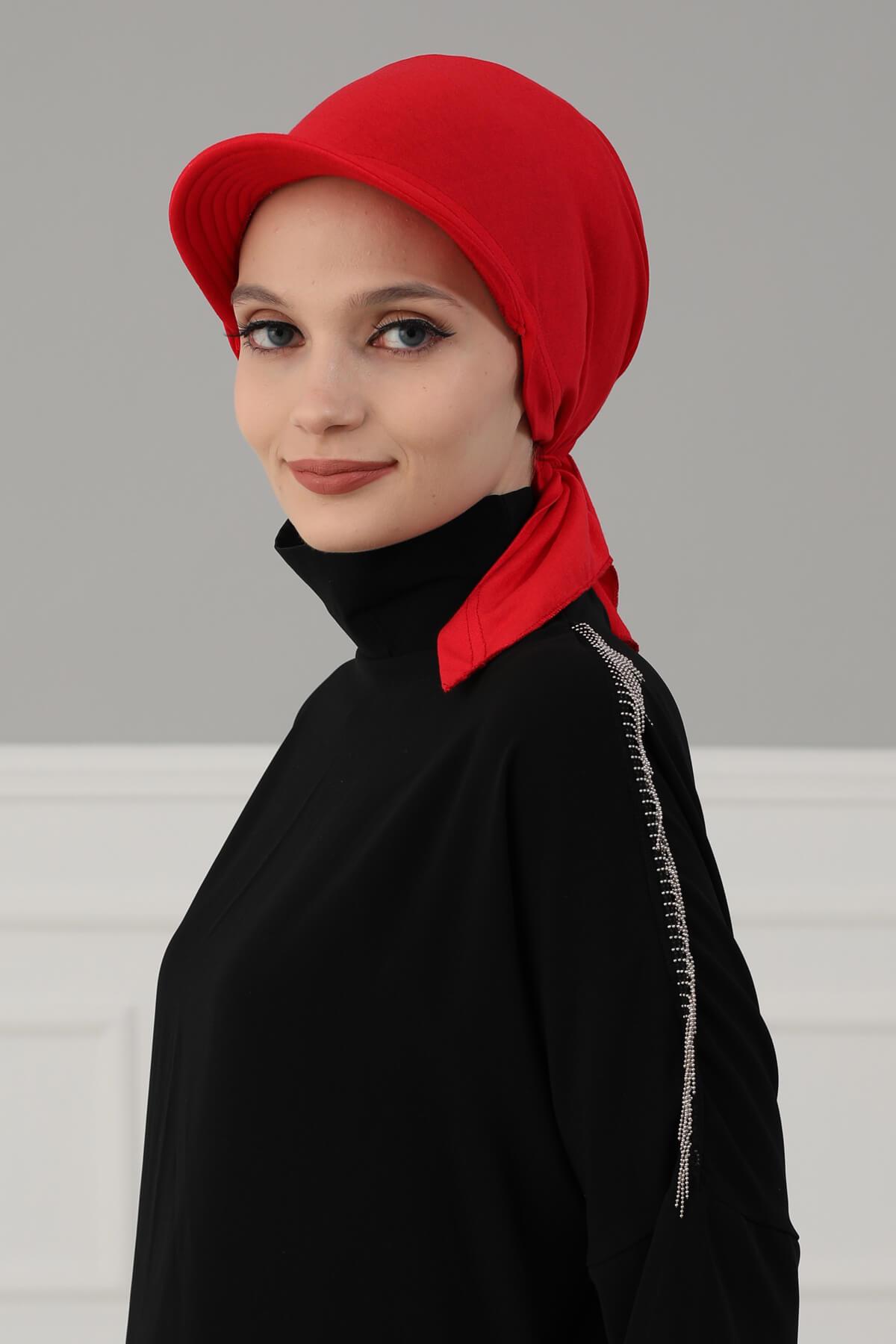 Siperlikli Bandana,B-40 Kırmızı