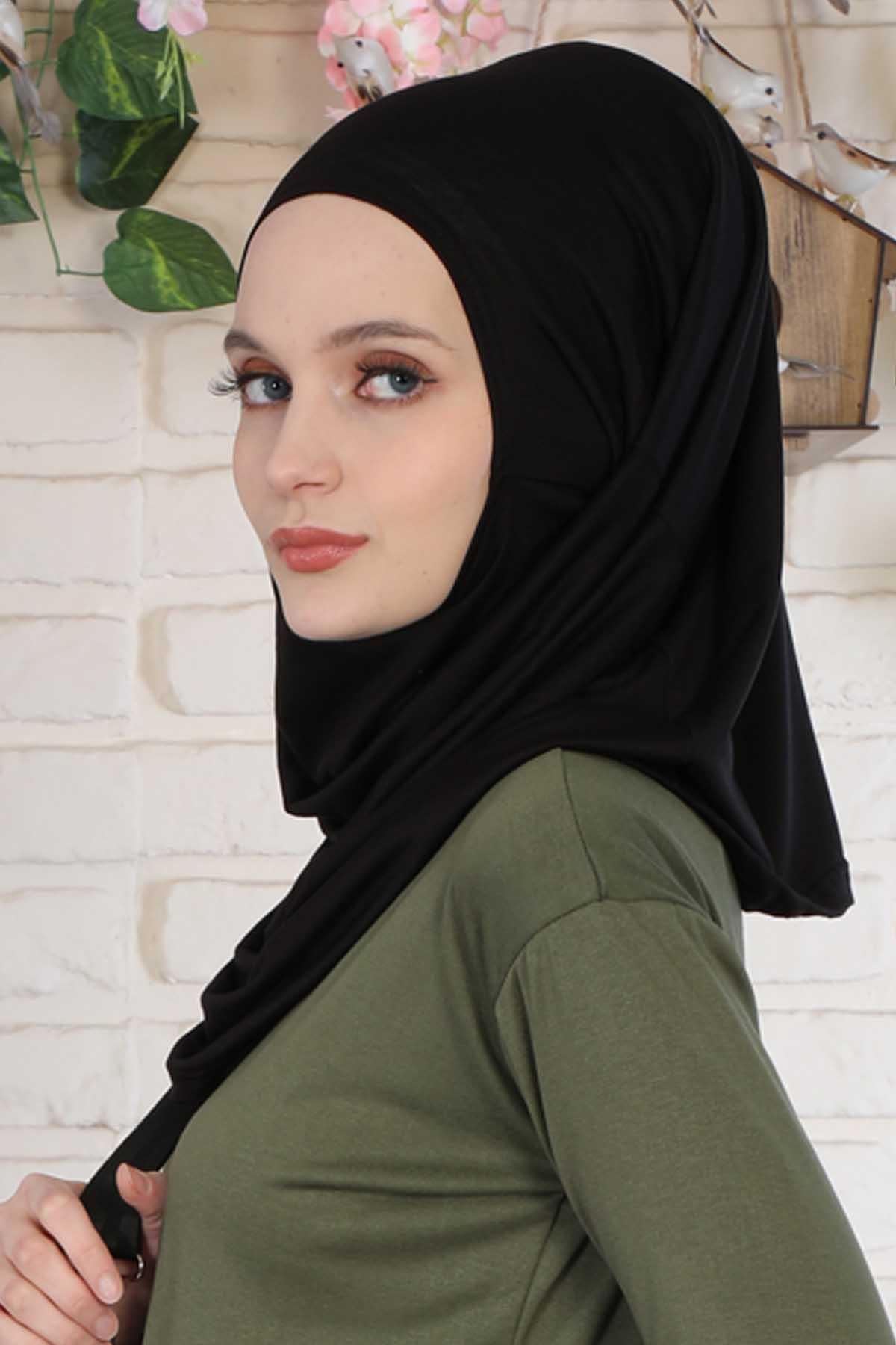 Tasarım Penye Bone,B-33 Siyah