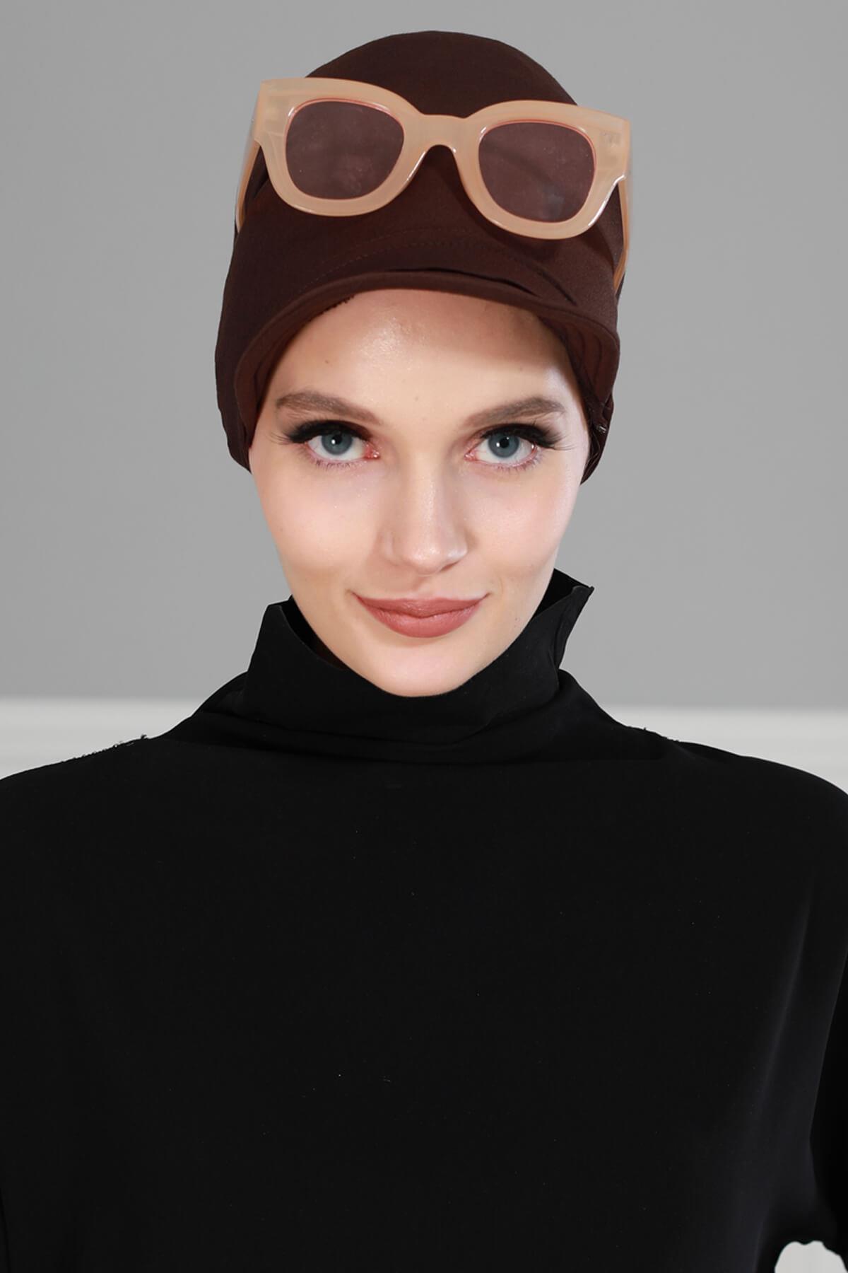 Siperlikli Bandana,B-40 Kahverengi
