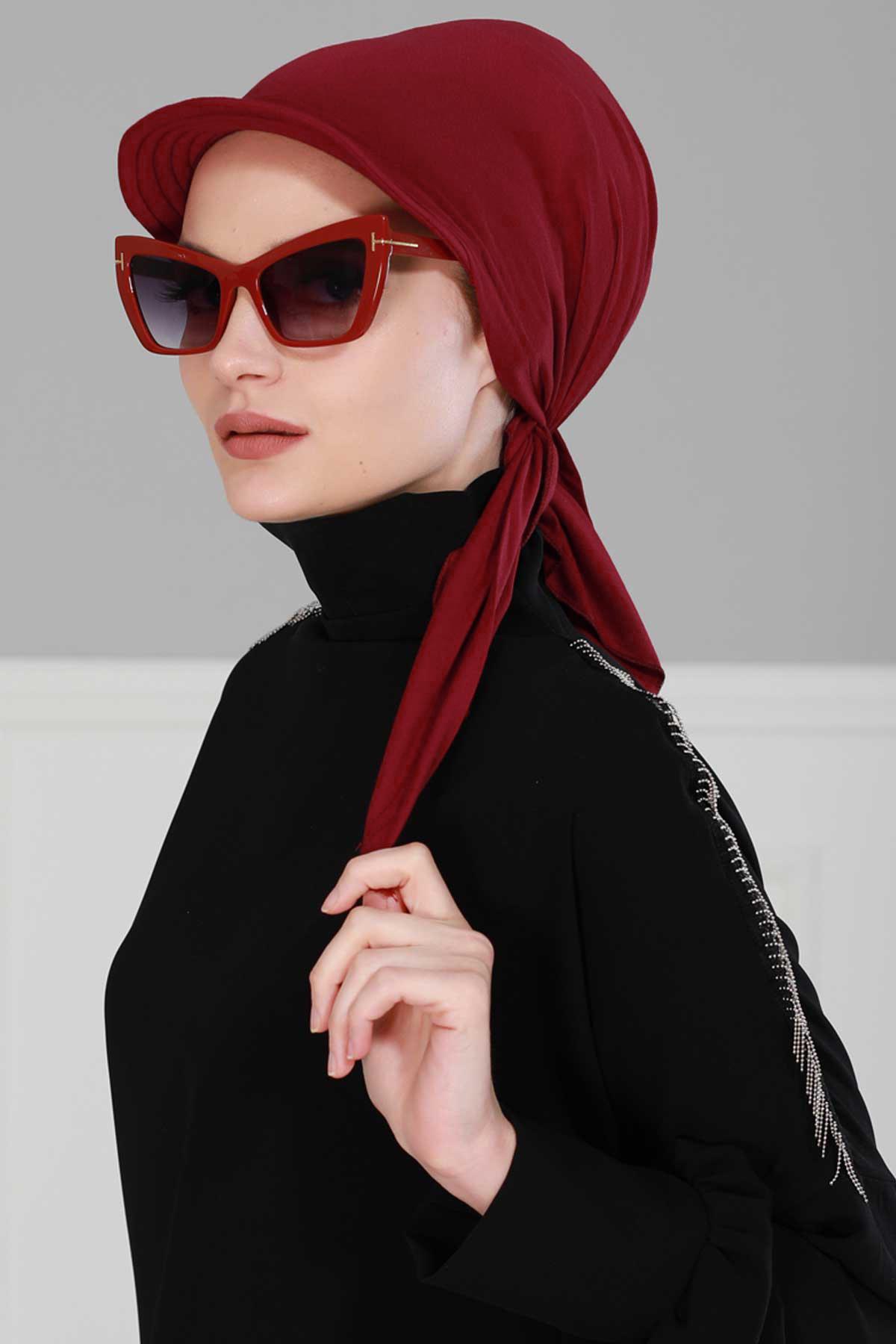 Siperlikli Bandana,B-40 Bordo
