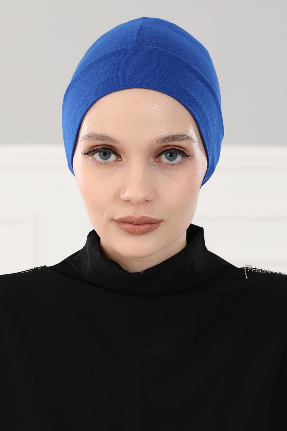 Takçık Penye Bone,B-37 Saks Mavisi