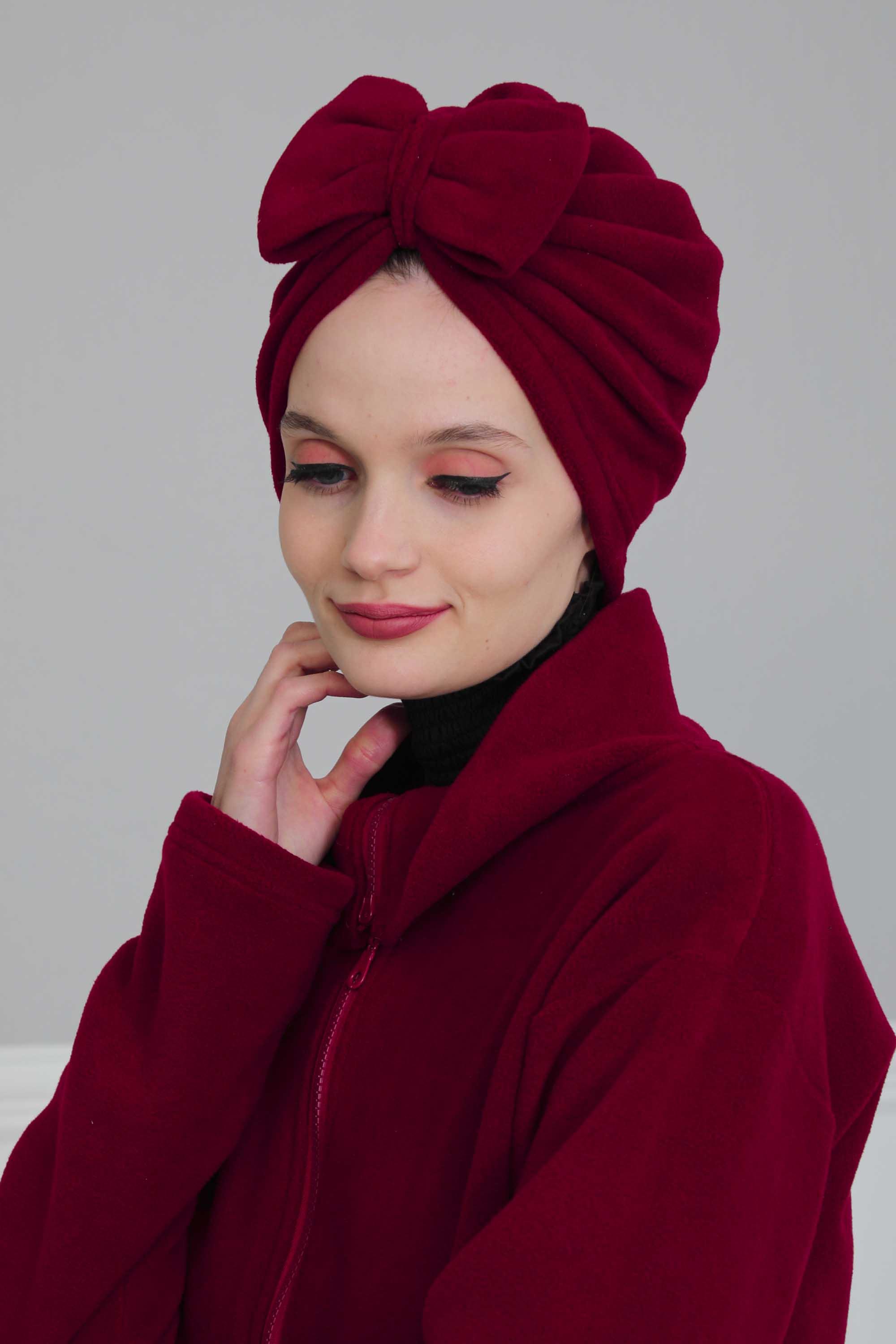 Fiyonklu Polar Bone,B-27P Bordo